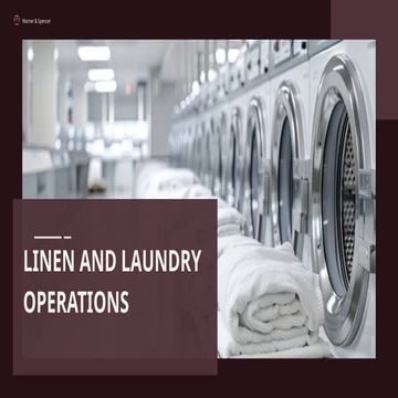 HousekeepingDepartment Laundry Area.pptx