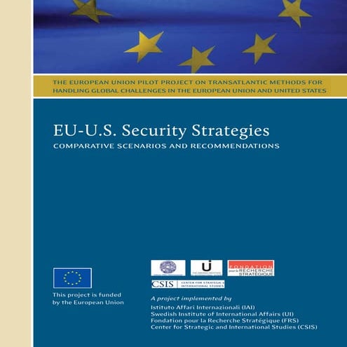 EU-U.S. Security Strategies comparative scenarios and recommendations
