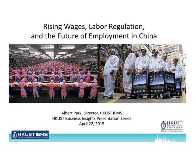 Albert Park: Rising Wages, Labor Re...