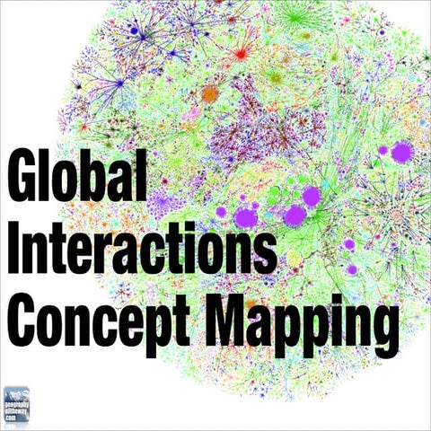 IB Geography - Global Interactions Concept Mapping