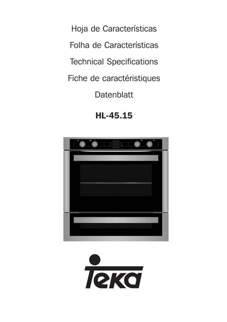 Horno Teka HE 435 ME