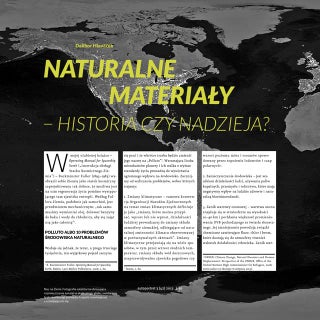 Dalibor Hlavacek, Naturalne materia...