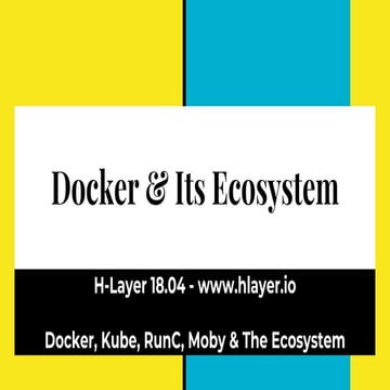 HLayer / Docker and its ecosystem