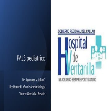 PALS pediatrico