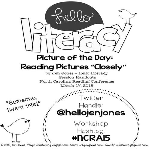 Picture of the Day - Handouts