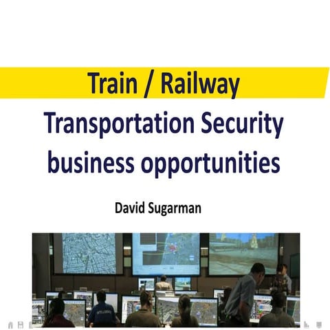 HLS cctv safe city / Transportation report david sugarman 