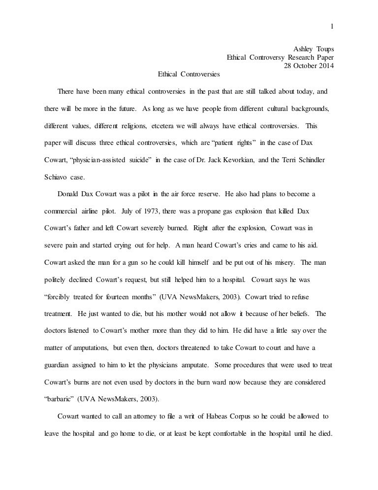 physician assisted suicide essay
