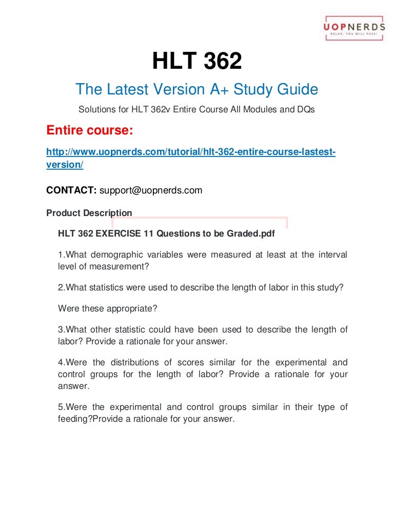Hlt 362 exercise 16 essay example 07 image