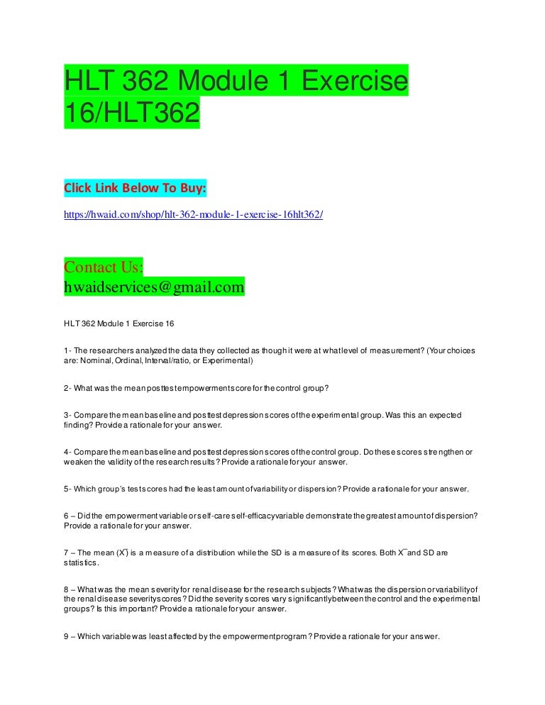 Hlt 362 exercise 16 essay example 06 image