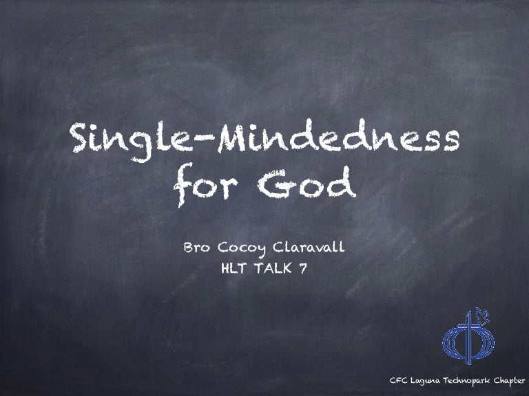 Single mindedness thesaurus
