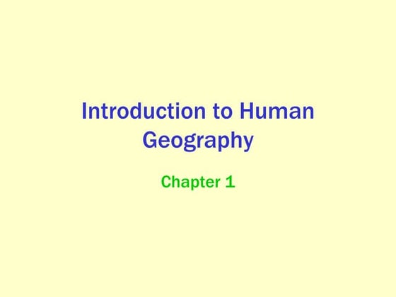 Maps and the Geospatial Revolution: Lesson 2, Lecture 1 | PPT