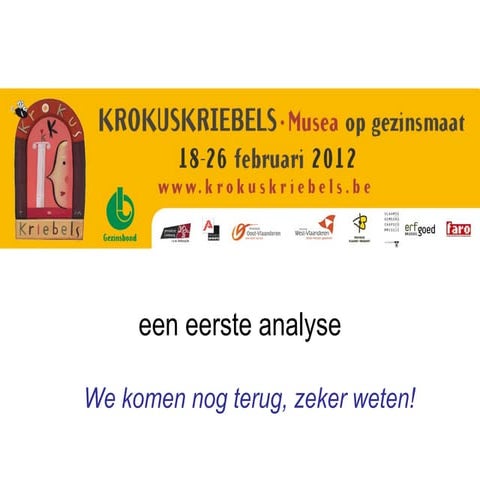 Krokuskriebels Terugkomdag