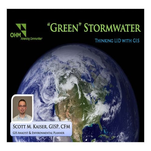 Green Stormwater: LID with GIS