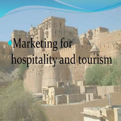 marketing for hospitality tourism and airlines