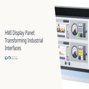 HMI Display Panel: Transforming Industrial Interfaces