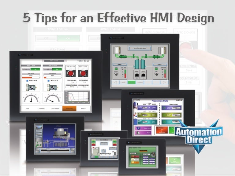 5 Tips for Effective HMI Design
