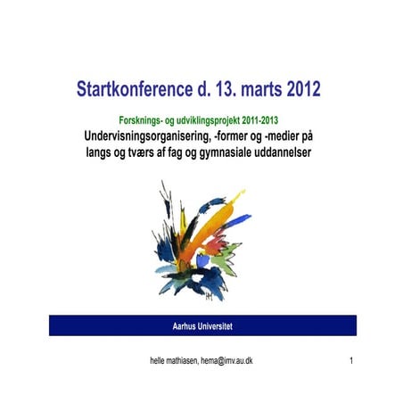 Hm oplæg indl. 13. marts 2012 10.30