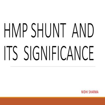 HMP Shunt.