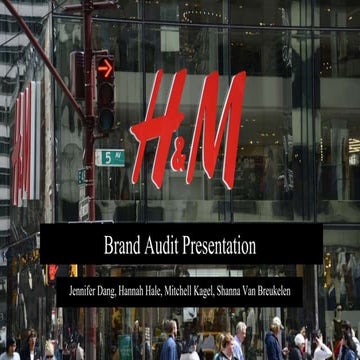 H&M Brand Audit