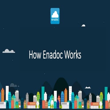 Enadoc how does it work