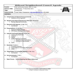 HNC agenda 12172014