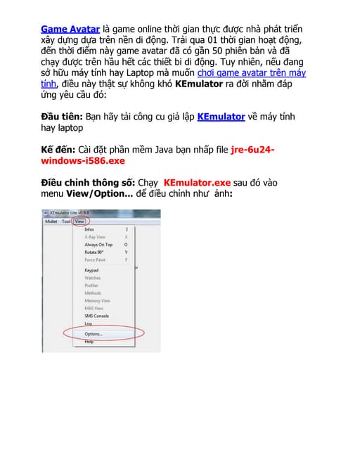 Hướng dẫn cài game avatar trên máy ...