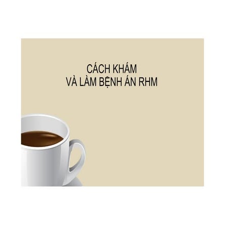 Hướng Dẫn Làm Bệnh Án Răng hàm mặt chi tiết