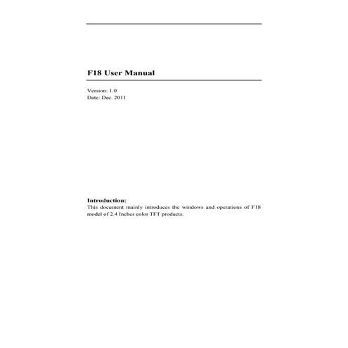 Hướng dẫn sử dụng máy chấm công và kiểm soát cửa f18