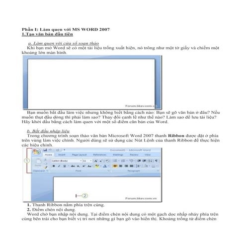 Hướng dẫn xử lý văn bản trên word