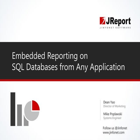 Embedded SQL Reporting on Databases from Any Application | PPT ...