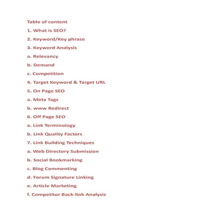 World Best Tips Seo Guide | PDF