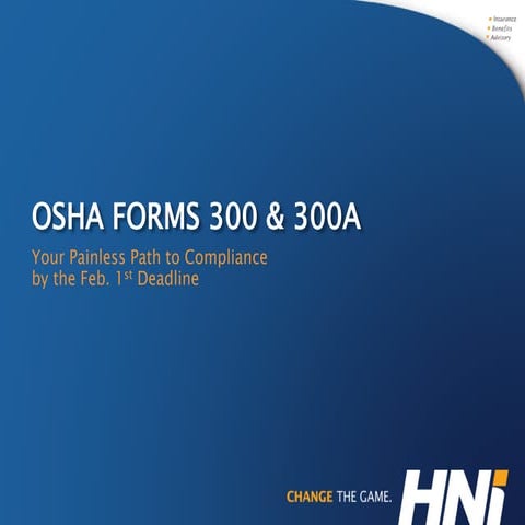 OSHA Forms 300 & 300A: Your Painless Path to Compliance by the Feb. 1st Deadline