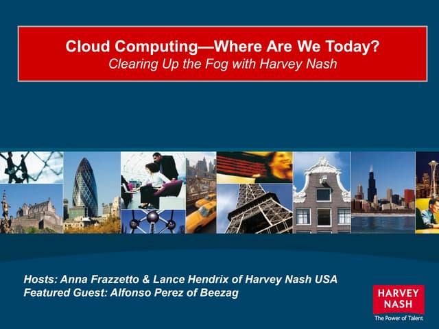 Harvey Nash USA Webinar: Cloud Computing