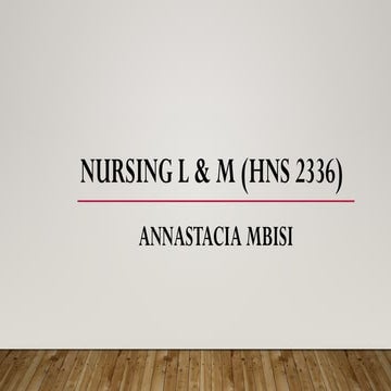 Nursing Leadership: Concepts, Theories and Styles.2