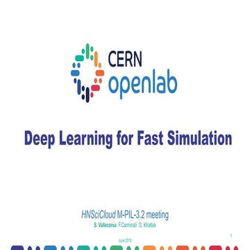 Deep Learning for Fast Simulation