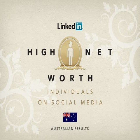 Engaging with Australia's High Net Worth on Social Media