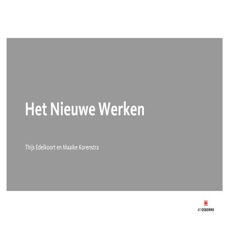 Hnw Basis Presentatie 211110