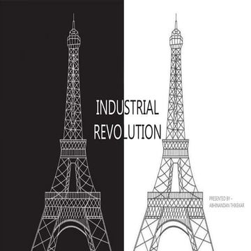 industrial revolution  Eiffel Tower 