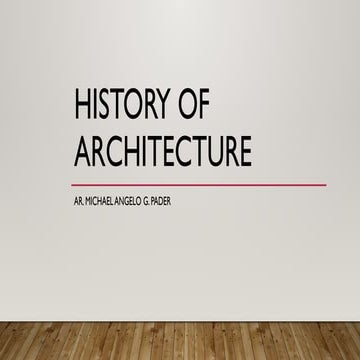 history of architecture module 01 . pptx