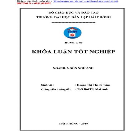 luan van thac si how english clubs can be helpful for HPU english majors in i...