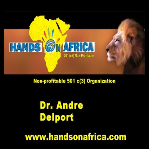 Hands on Africa Oct 2010 Powerpoint