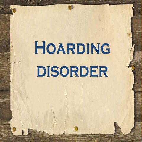 Hoarding disorder | PDF