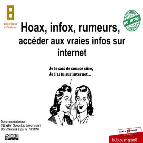 Hoax rumeur, infox