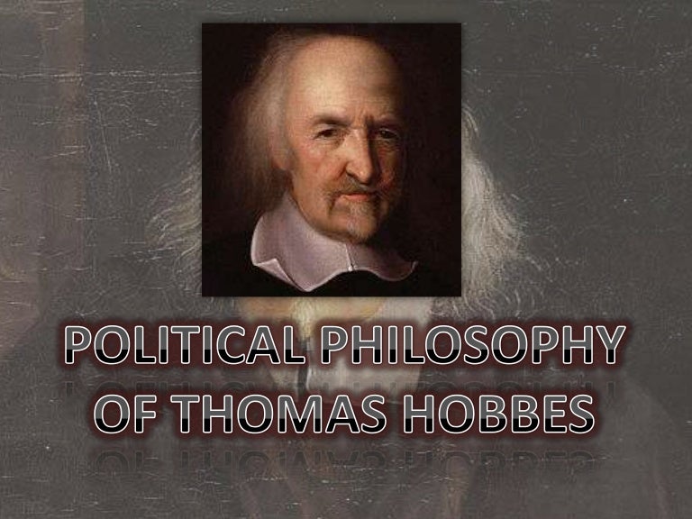 O Pensamento Político De Thomas Hobbes