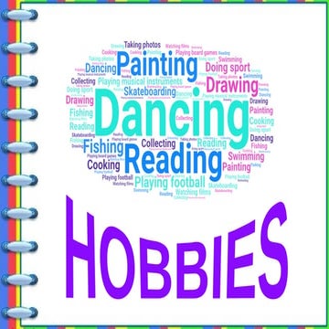 515915 Hobbies in English presentation 4 forms | PPTX