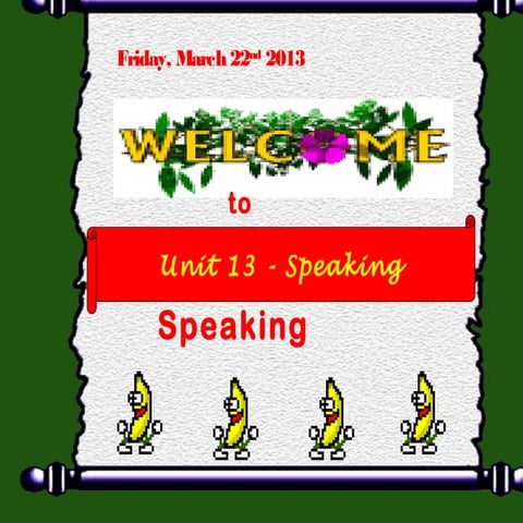 LESSON PLAN reading unit 13 | DOCX