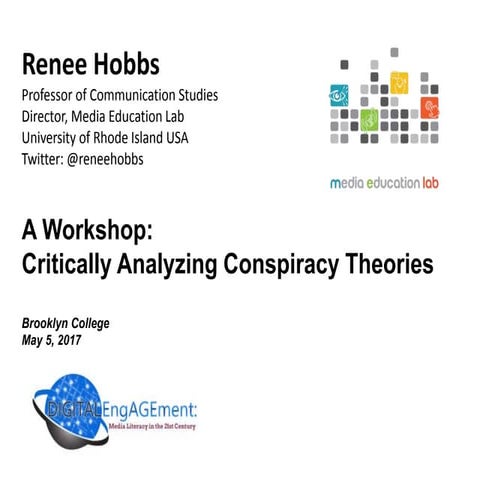 How to Critically Analyze Conspiracy Theories