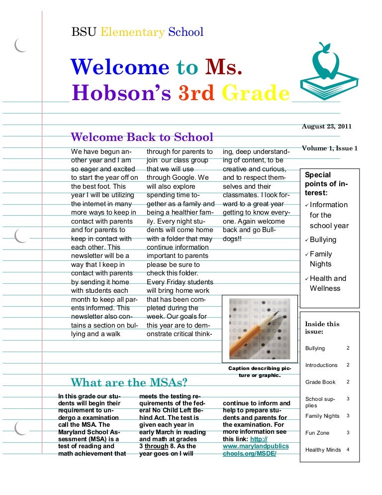 newsletter templates docs hobson back to school newsletter newsletter templates docs hobson back to school newsletter