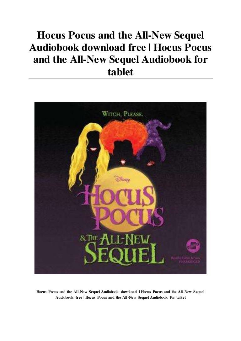 Hocus Pocus And The All New Sequel Audiobook Download Free Hocus Po