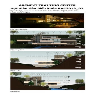 Arcnext training center - RAC2013_03 - Nguyen Dat